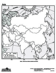 http://geoalliance.asu.edu/azga Courtesy: Arizona Geographic Alliance School of Geographical Sciences and Urban Planning Arizona State University Cartographer Terry Dorschied ASIA.PDF09