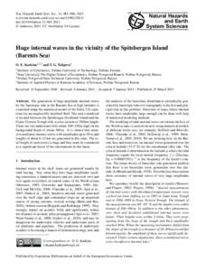 Water waves / Oceanography / Meteorology / Tides / Atmospheric dynamics / Internal tide / Internal wave / Wind wave / Baroclinity / Fluid dynamics / Physics / Physical oceanography