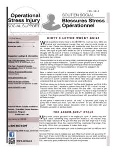 Behavior / Guilt / Anger / Shame / Grief / Blame / Regret / Survivor guilt / Grief counseling / Emotions / Social psychology / Mind