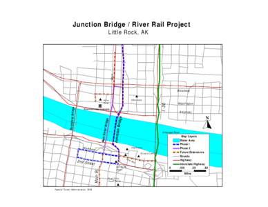 Junction Bridge / River Rail Project  Main Little Rock, AK