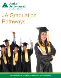 JA Graduation Pathways 6250 Forest Lawn Drive. Los Angeles, CA1818 www.jasocal.org  The Five W’s of JA