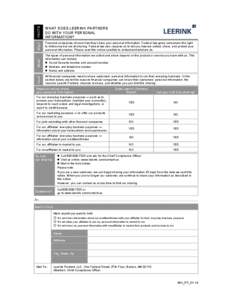 Microsoft Word[removed]Leerink Swann Privacy Policy - 2 pager v1.doc