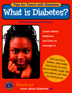 Teen Tips - What is Diabetes