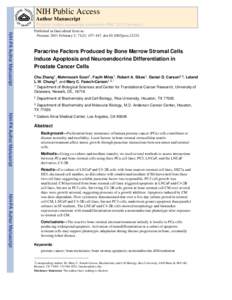 NIH Public Access Author Manuscript Prostate. Author manuscript; available in PMC 2012 February 1. NIH-PA Author Manuscript