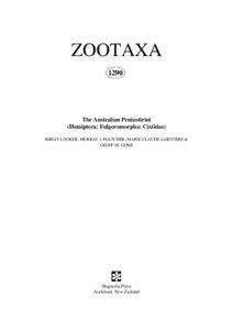 ZOOTAXA 1290