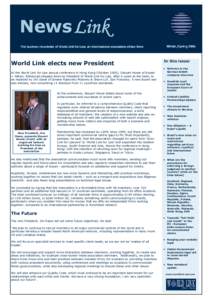 News Link The business newsletter of World Link for Law, an international association of law firms World Link elects new President  Winter /Spring 2006