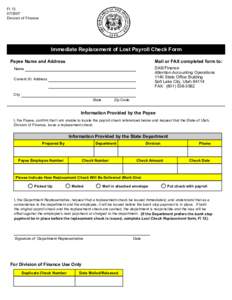 FI[removed]Division of Finance Clear Form