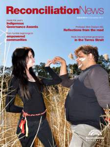 ReconciliationNews Issue No[removed]December 2014 Inside this year’s  Indigenous