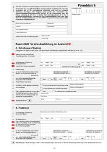 Stand: 2016  Formular drucken Formblatt 6