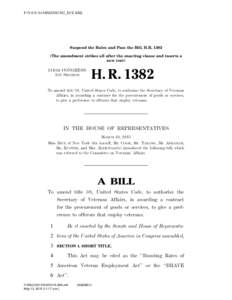 F:\VA\VA14\R\EO\H1382_SUS.XML  Suspend the Rules and Pass the Bill, H.RThe amendment strikes all after the enacting clause and inserts a new text)