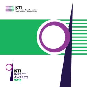 The KTI Impact Awards recognise successful collaboration between industry and researchers in Ireland. They also celebrate the commercialisation of research that translates knowledge and expertise for the wider benefit 