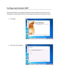 Microsoft Word - Configuring Outlook 2007