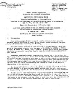 Symposium on Hydrology of Fractured Rocks; Salt water encroachment in the low altitude karst water horizons of the island of Kephallinia, Ionian Islands; 1965