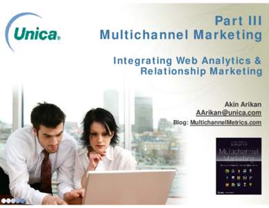 Microsoft PowerPoint - 3. Akin Arikan - Multichannel Marketing [Compatibility Mode]