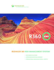 R360  RMS REDINGER 360 RISK MANAGEMENT SYSTEM