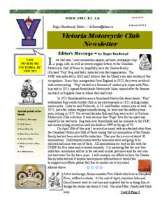 VMC Newsletter[removed]pub