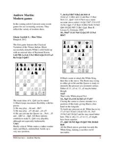 Chess / Sports / Politics and sports / Chess openings / World Chess Championship