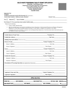 Public health Environmental Inspection Application