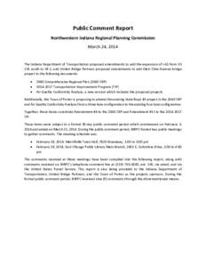 Indiana State Road 912 / Merrillville /  Indiana / Toll road / Indiana State Road 53 / Interstate Highway System / Interstate 65 in Indiana / Borman Expressway / Northwest Indiana / Geography of Indiana / Indiana