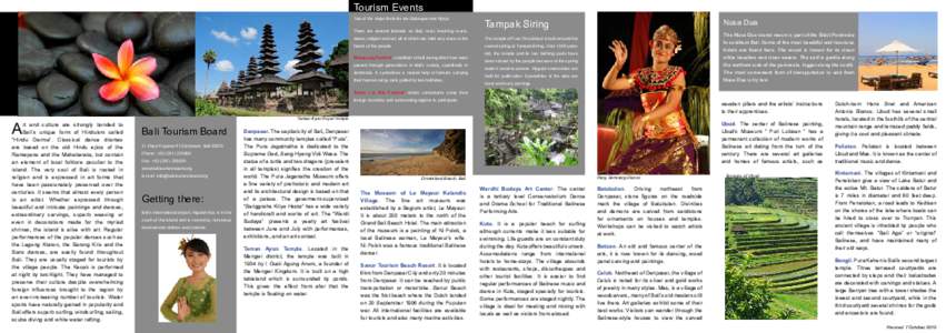 Balinese art / Balinese temples / Kuta / Denpasar / Nusa Dua / Mother Temple of Besakih / Tanah Lot / Bangli Regency / Puputan / Bali / Geography of Indonesia / Lesser Sunda Islands