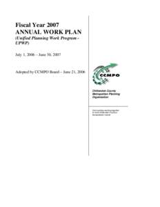 Transportation Equity Act for the 21st Century / Safe /  Accountable /  Flexible /  Efficient Transportation Equity Act: A Legacy for Users / James C. Condos / Human geography / Urban geography / Environment / Chicago Metropolitan Agency for Planning / Transportation planning / Metropolitan planning organization / Comprehensive planning