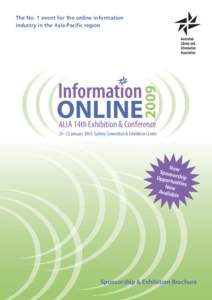 ����  The No. 1 event for the online information industry in the Asia-Pacific region  ������