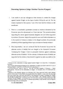 International criminal law / International Criminal Court / Crimes against humanity / Jean-Pierre Bemba / Charles Blé Goudé / Germain Katanga / Bosco Ntaganda / Ivorian crisis / Ethics / Laurent Gbagbo / Criminal law