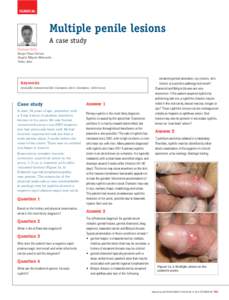 clinical  Multiple penile lesions A case study Emiliano Grillo Sergio Vano-Galvan