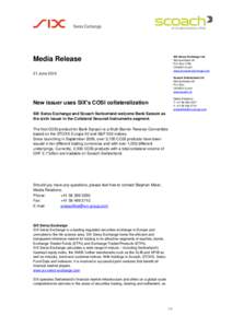 SIX Swiss Exchange / STOXX / Stoxx Europe 50 / Structured product / Exchange-traded fund / Stock exchange / Reverse convertible securities / Eurex / Swiss Market Index / Financial economics / Finance / Investment