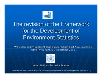 Statistics / Official statistics / Environmentalism / Environmental statistics / Sustainability / Environmental policy / Ecosystem services / System of Integrated Environmental and Economic Accounting / Environmental protection expenditure accounts / Environment / Environmental social science / Environmental economics
