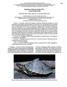 Conservation Biology of Freshwater Turtles and Tortoises: Geoemydidae — Tortoise