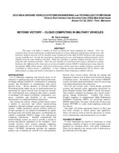 Cloud infrastructure / Cloud storage / Cloud computing / Non-functional requirement / Reliability engineering / Benchmark / Resilience / Apache Hadoop / Data center / Operating system / Virtualization