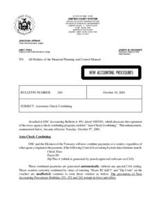 STATE OF NEW YORK  UNIFIED COURT SYSTEM OFFICE OF COURT ADMINISTRATION DIVISION OF FINANCIAL MANAGEMENT AGENCY BLDG. 4 - 19TH FLOOR