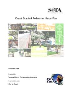 Cotati Bicycle & Pedestrian master Plan