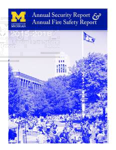 Annual Security Report & Annual Fire Safety ReportScott C. Soderberg, U-M Photo Services