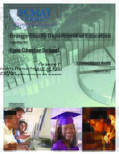 Orange County Department of Education regarding the Epic Charter School Extraordinary Audit August 3, 2017
