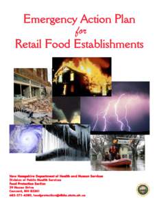 Emergency Action Plan for Retail Food Establishments New Hampshire Department of Health and Human Services Division of Public Health Services
