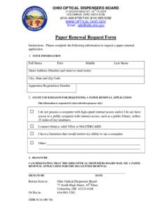 Microsoft Word - Request For Paper Renewal.doc