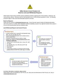 Microsoft Word - woodlands-Land-Use Request Procedures-0104.docx