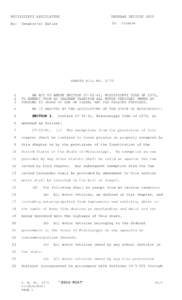 MISSISSIPPI LEGISLATURE  REGULAR SESSION 2005 By: