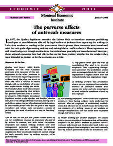 The perverse effects of anti-scab measures