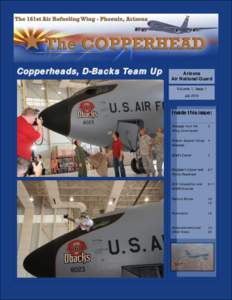 Copperheads, D D--Backs Team Up Arizona Air National Guard Volume 1, Issue 1