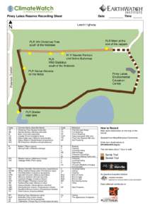 Piney Lakes Reserve Recording Sheet  Date Code CT