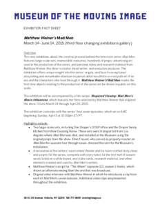 Microsoft Word - mad_men_exhibition_factsheet_20150309