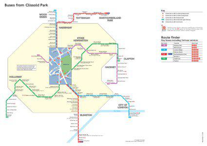 Buses from Clissold Park