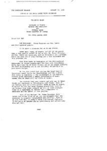 Gerald R. Ford Administration White House Press Releases