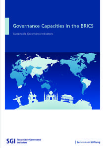 Governance Capacities in the BRICS Sustainable Governance Indicators SGI  Sustainable Governance