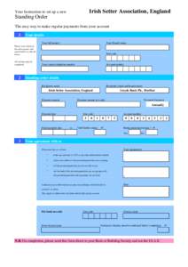 Business / Money / Economy of the United Kingdom / Sort code / Standing order / Direct debit / Cheque / Payment systems / Banking / Finance