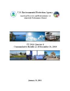 Government / Clean Water State Revolving Fund / State Revolving Fund / American Recovery and Reinvestment Act / Safe Drinking Water Act / United States Environmental Protection Agency / Diesel Emissions Reduction Act / Georgia Environmental Finance Authority / Water supply and sanitation in the United States / Federal assistance in the United States / United States