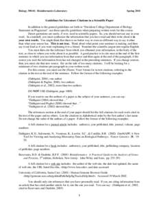 Microsoft Word - BIOL398-01_GuidelinesforLiteratureCitations.doc